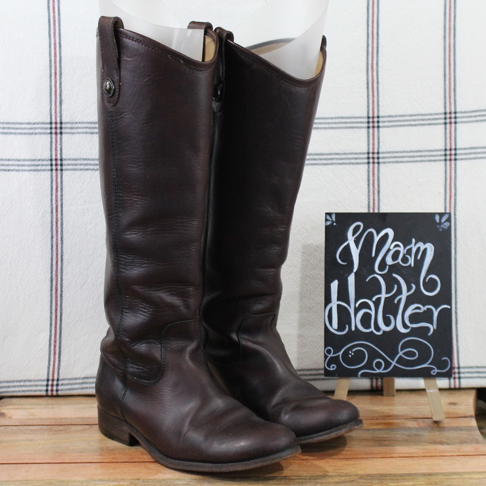 Frye Melissa Button Riding Boots